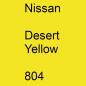 Preview: Nissan, Desert Yellow, 804.